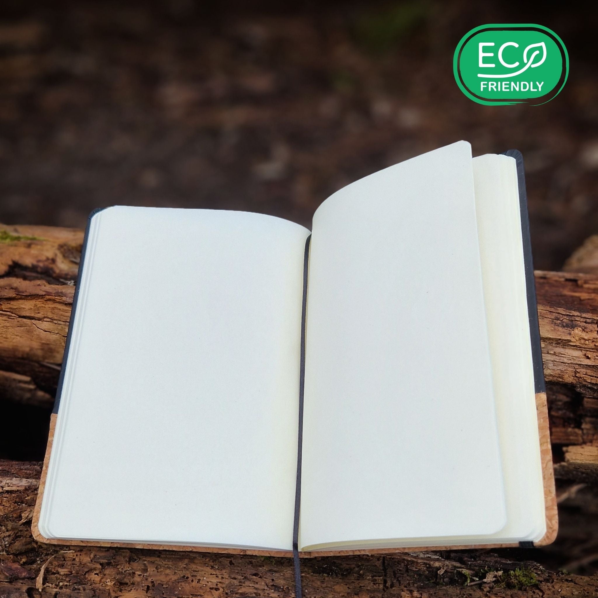 Carnet de note Pacaya en liège naturel et similicuir