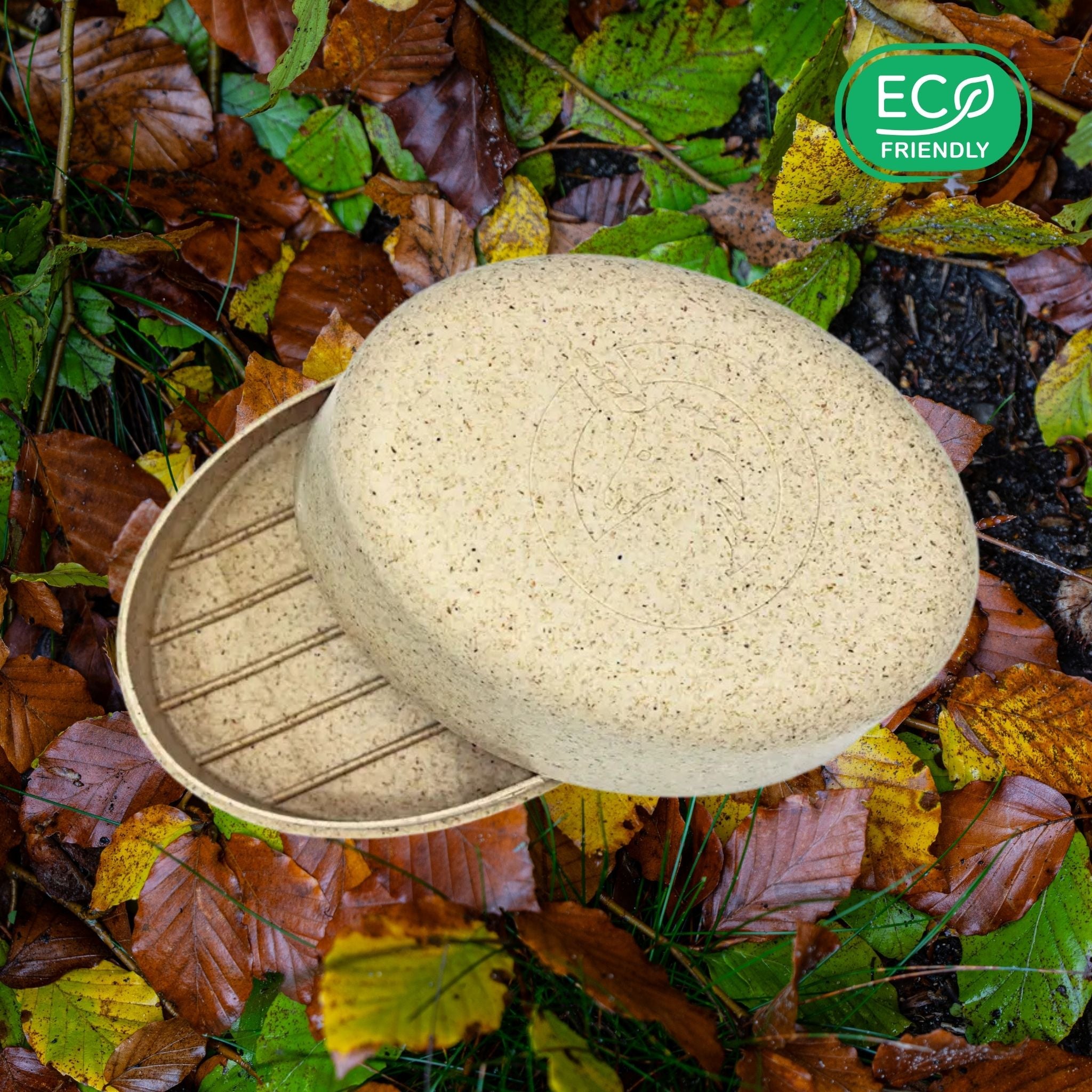 Kit voyage savon naturel + boite biodégradable - huile de noix de coco