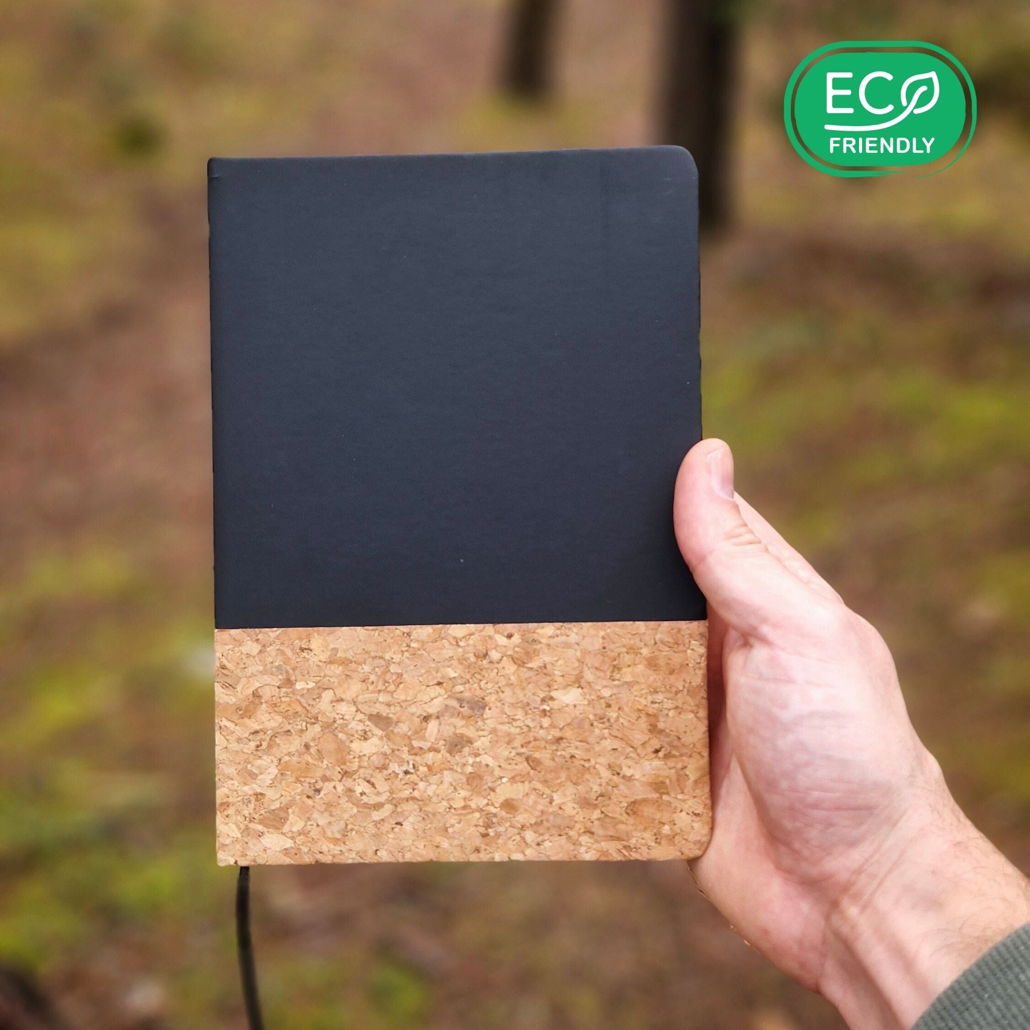 Carnet de note Pacaya en liège naturel et similicuir