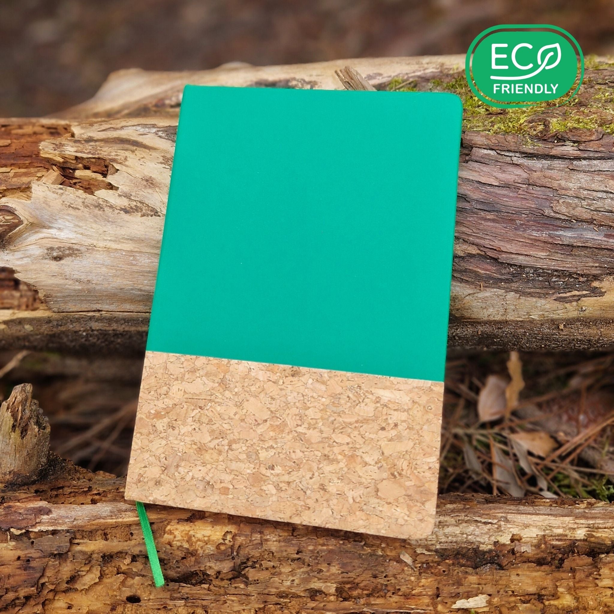 Carnet de note Pacaya en liège naturel et similicuir