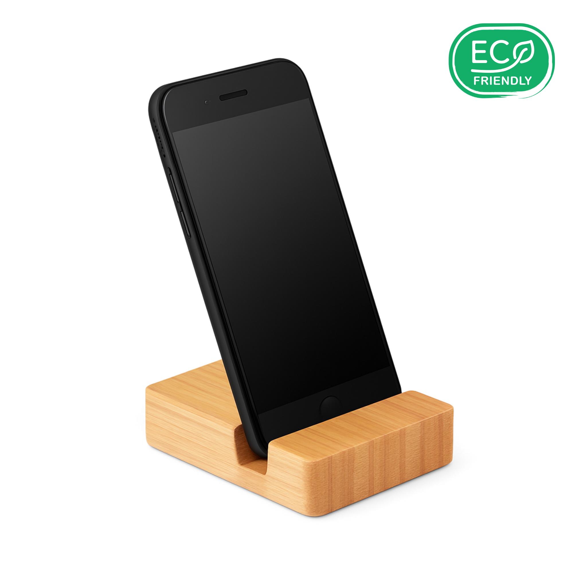 Support de téléphone portable Patagonia en bambou naturel