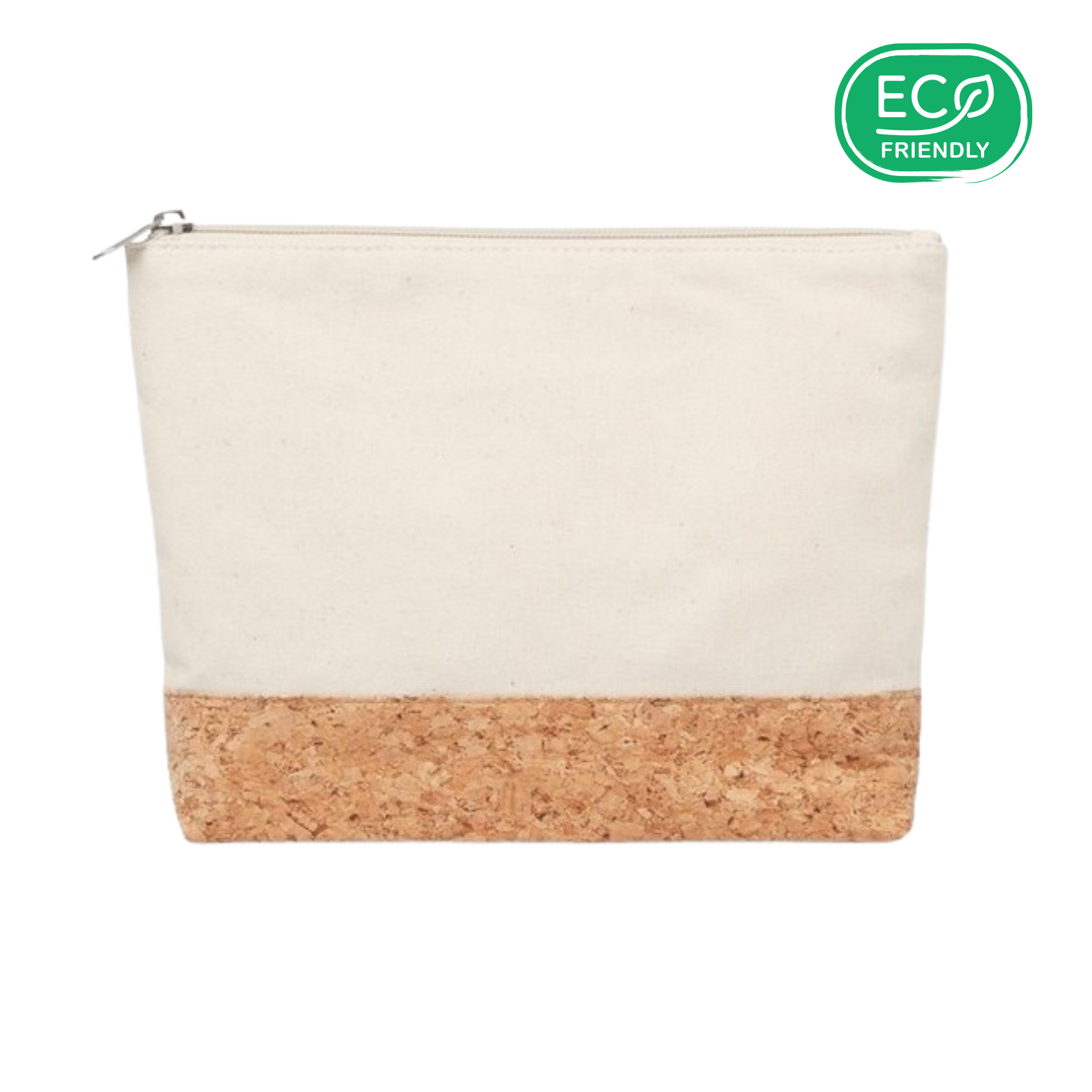 Trousse de maquillage légère Atacama en coton biologique et liège