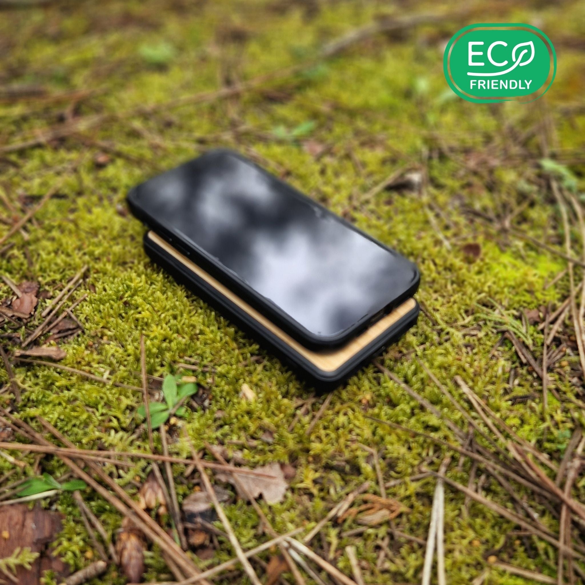 Batterie externe de voyage Zagora 8000 mAh en bambou naturel