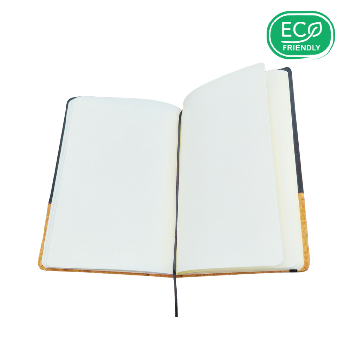 Carnet de note Pacaya en liège naturel et similicuir
