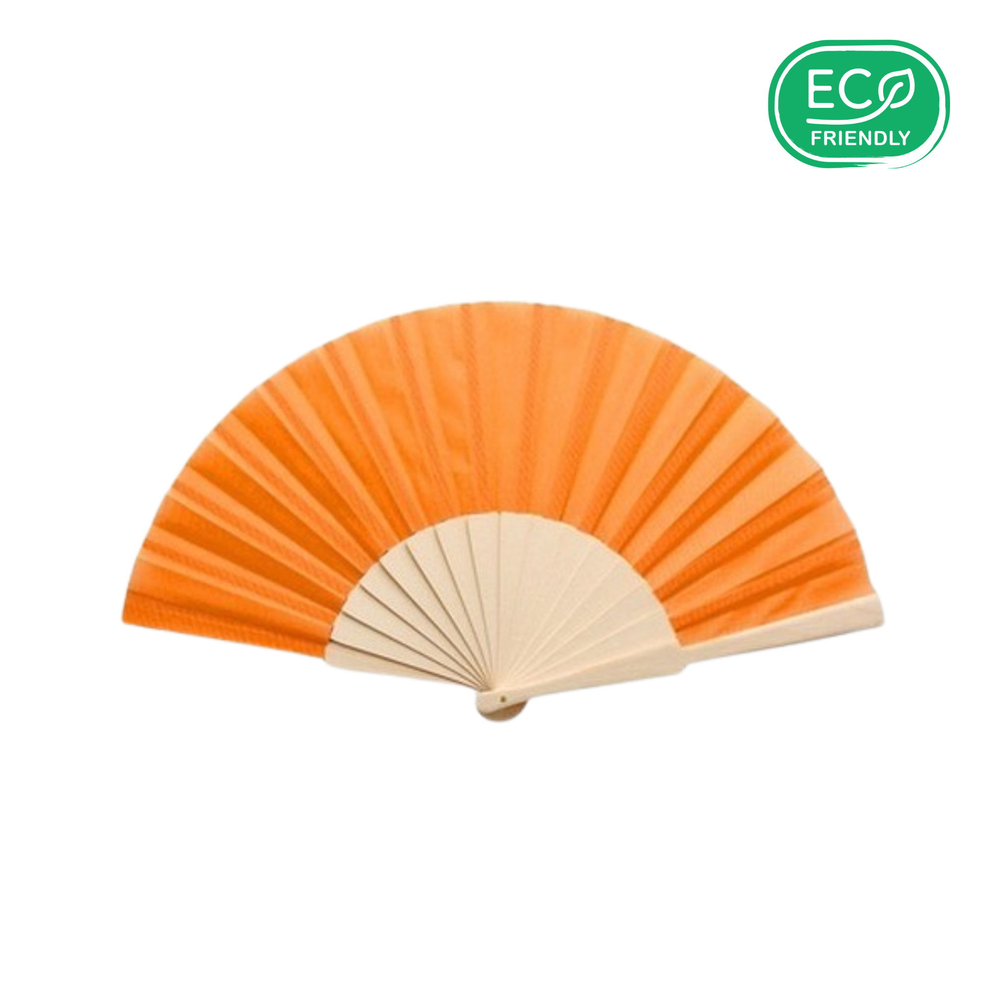 Éventails pliants Borneo en bois naturel
