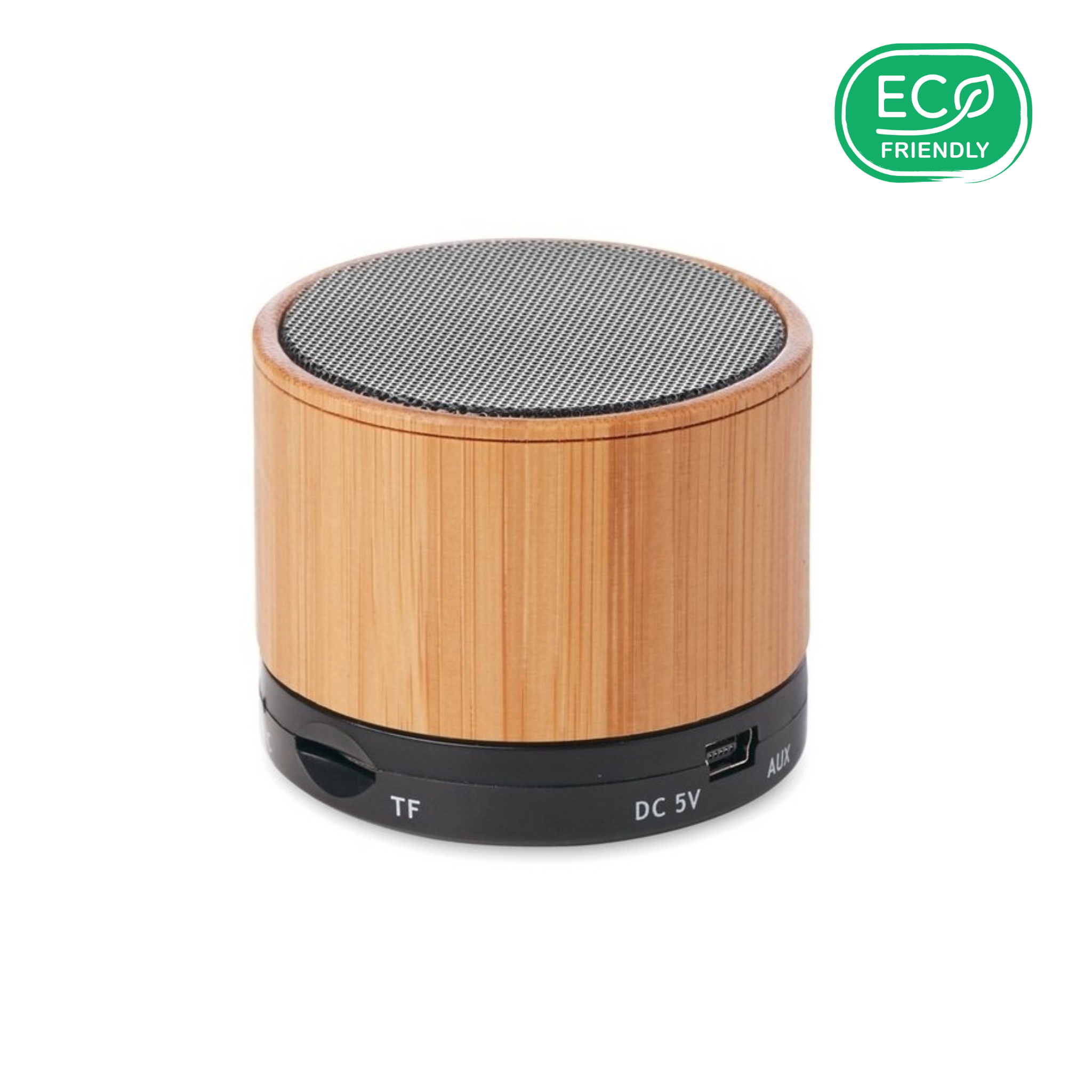 Mini enceinte de voyage Titicaca en bambou naturel