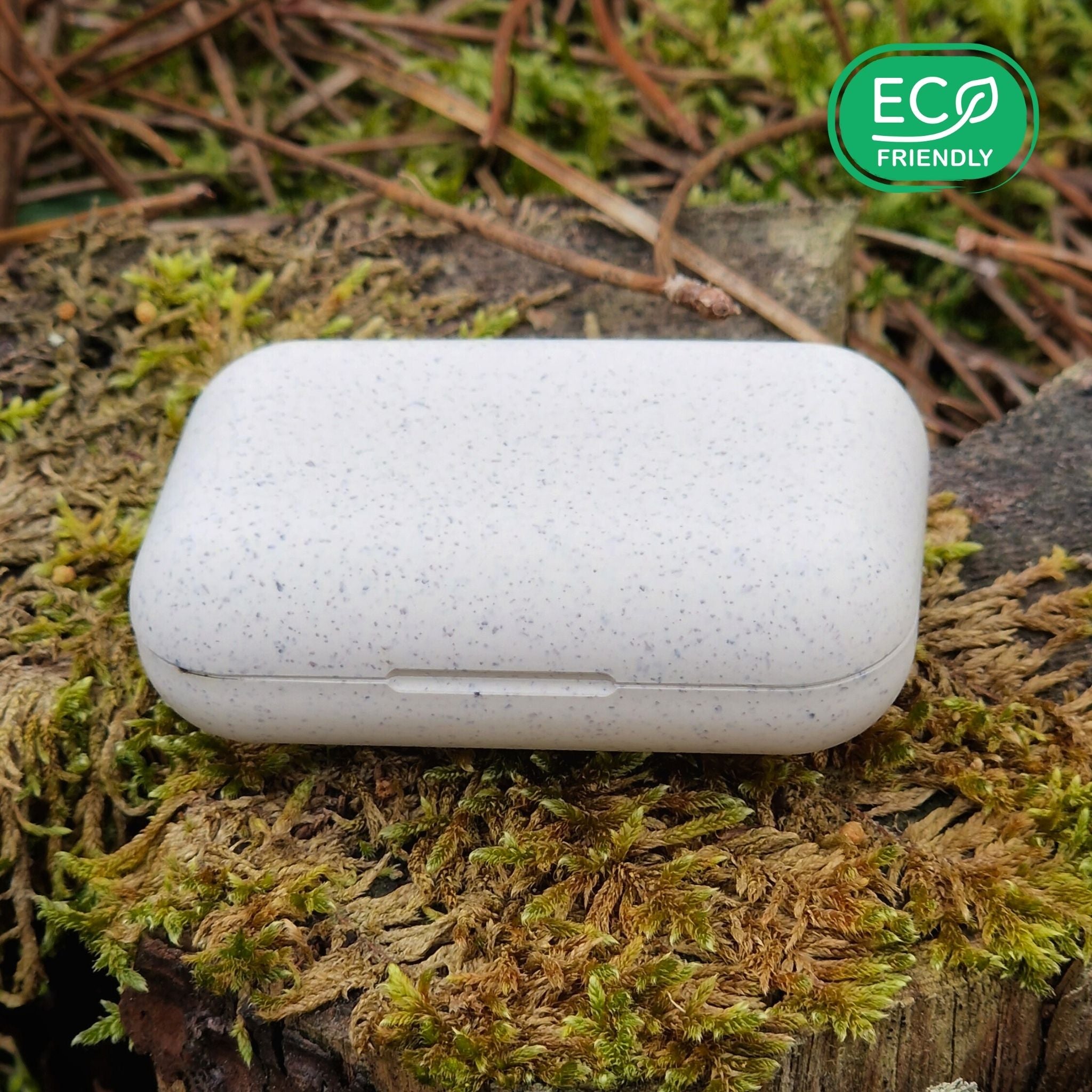 Écouteurs sans fil eco-friendly Cuzco en canne de blé - bluetooth