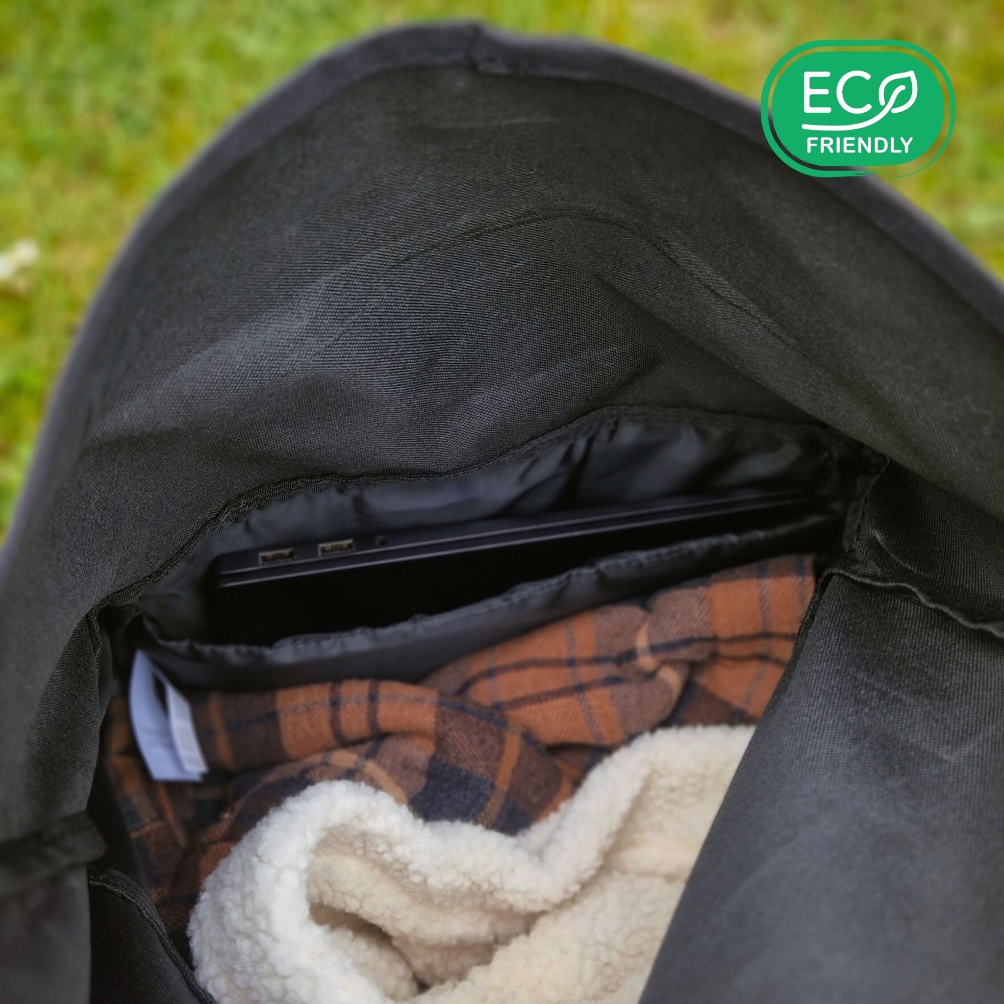 Sac à dos rolltop de voyage Fjord avec compartiment ordinateur