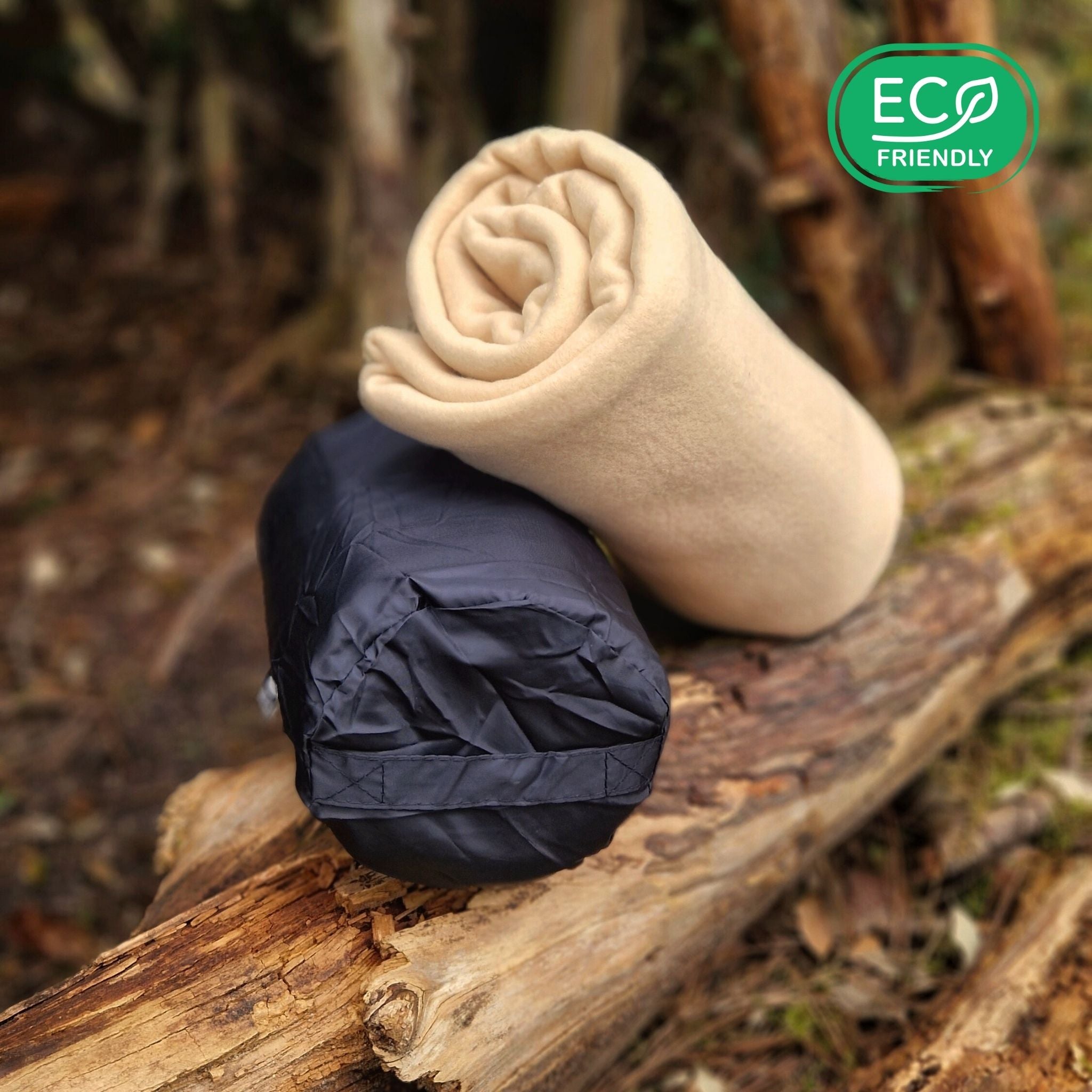 Couvertures de voyage Everest écologique en plastique recyclé