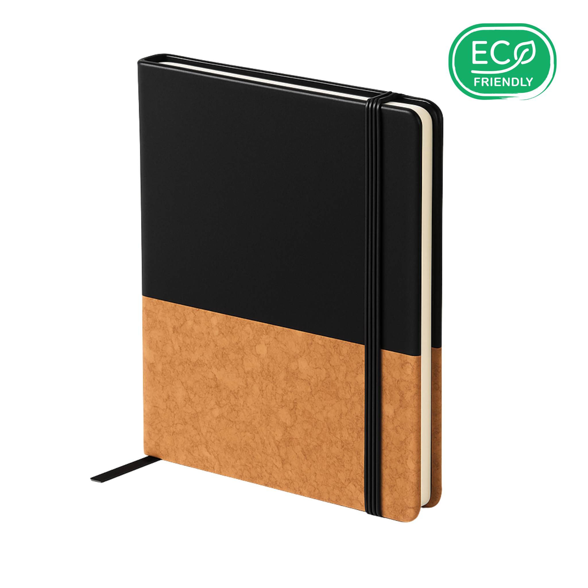 Carnet de note Pacaya en liège naturel et similicuir